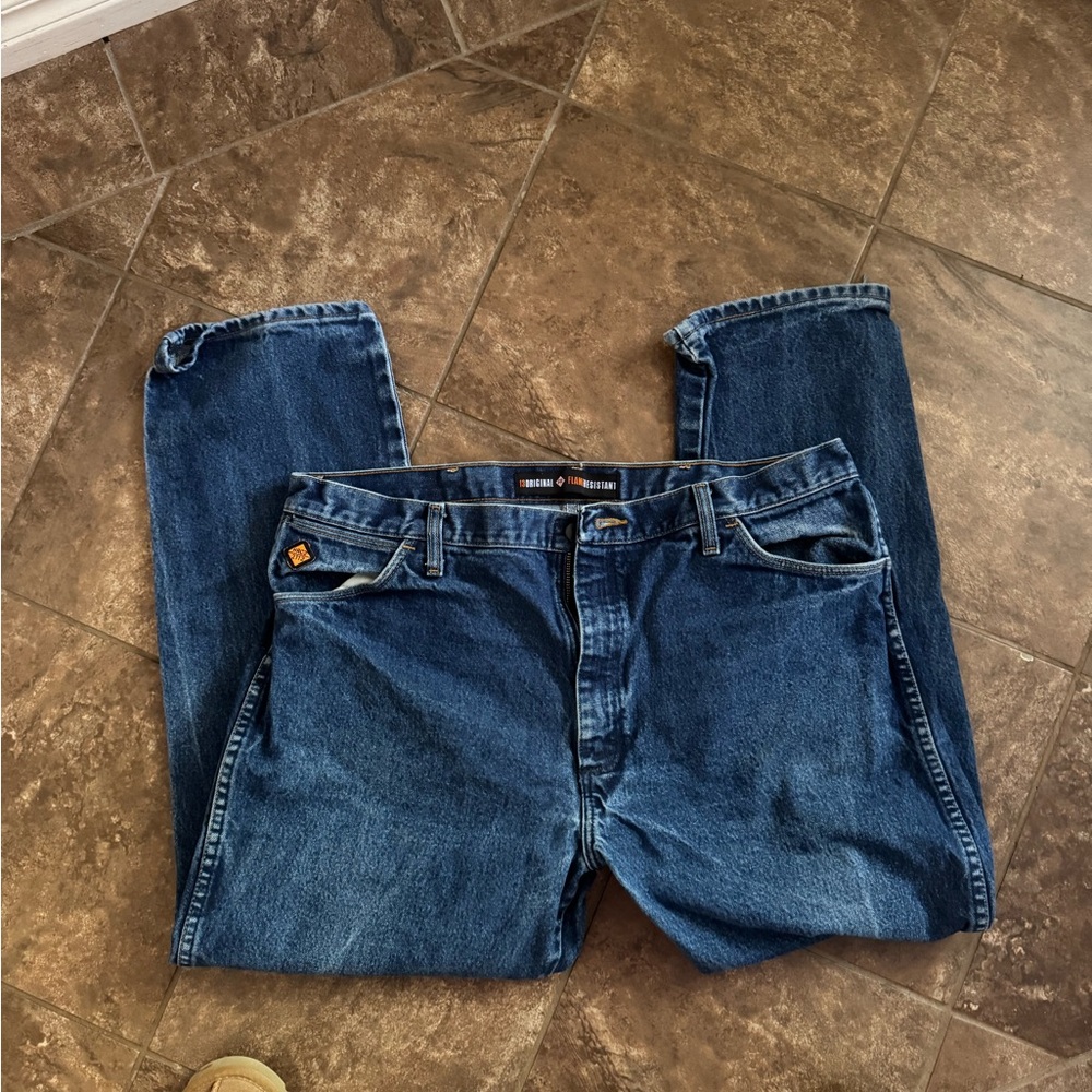 Wrangler Men's Relaxed Jeans - Fire retardant